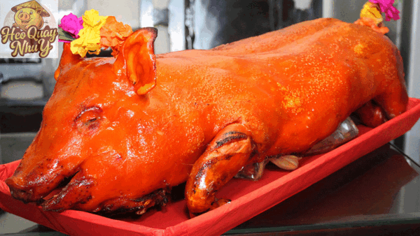 Heo sữa quay nguyên con