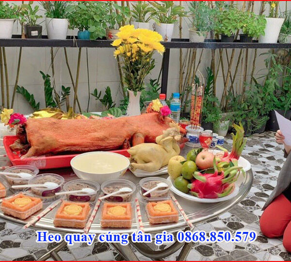 Heo quay cúng tân gia nhà mới